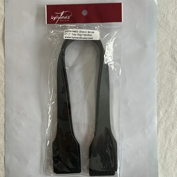 Black Unbranded Tote Bag Handles - Picture 3 of 4